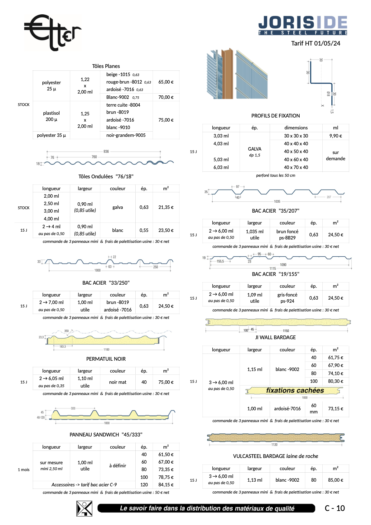 C10 - PROGRAMME JORIS-IDE